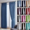 John Aird Blackout Curtains Pencil Pleat with Tie Backs – Thermal, Energy Saving Curtains for Bedroom & Living Room (Blue, 117 x 183cm (46x 72))