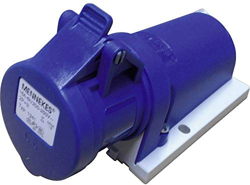 MENNEKES 4 Mennekes Wandbild 2-polig + Erde 16 A 230 V blau referenzunterlagen 1341