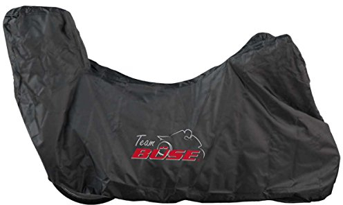 Büse Motorrad Abdeckplane mit Topcase, Farbe schwarz, Größe M