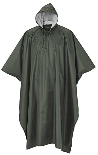 Pinewood Herren Pinewood Rainfall Poncho, Grün, Einheitsgröße EU