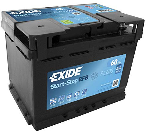 Exide El600 Batterie de démarrage.