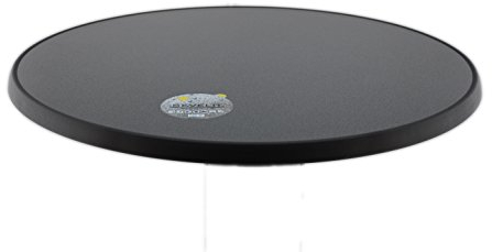 Sevelit Tischplatte Punti Design, rund, 850mm Durchmesser, wetterfest, schlagfeste Tischkante, Tischplatten ideal als Ersatzteil und zum Nachrüsten