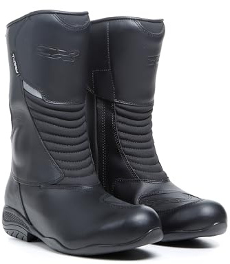 TCX motorcykelstövel Lady Aura Plus Waterproof svart, storlek 37