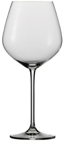 Schott Zwiesel Stemware Fortissimo Collection Tritan Crystal Burgundy, Red Wine Glass, 24.6-Ounce, Set of 6
