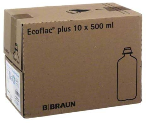 ISOTONE Kochsalz-Lösung 0,9% Braun Ecoflac Plus 10X500 ml