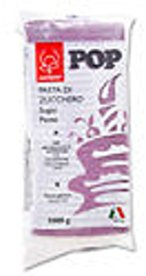 Modecor - Pasta Di Zucchero Colorata Pop 1 kg Modecor - Colore lilla