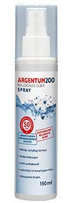 AURA HERBALS® Kolloidales Silber 50 ppm (150 ml) Spray Argentum200 - Hohe Konzentration - nicht ionisch - sicher und wirksam 100%