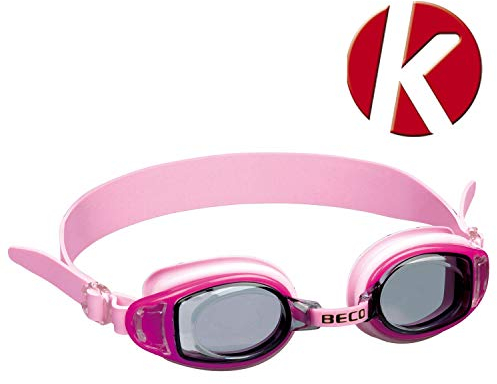 Beco Beco Unisex Jugend Acapulco Schwimmbrille, Rosa, Einheitsgröße