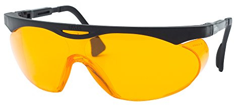 Honeywell Uvex Ademco Skyper Blue Light Blocking Computer Glasses with SCT-Orange Lens (S1933X)