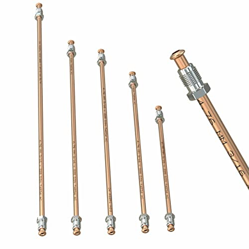 AUPROTEC Bremsleitung Ø 4,75 mm Kupfer/Kunifer mit ABE einbaufertig Bördel (F) 150mm - 3050mm Auswahl: (Länge 550 mm Bördel F Standard)