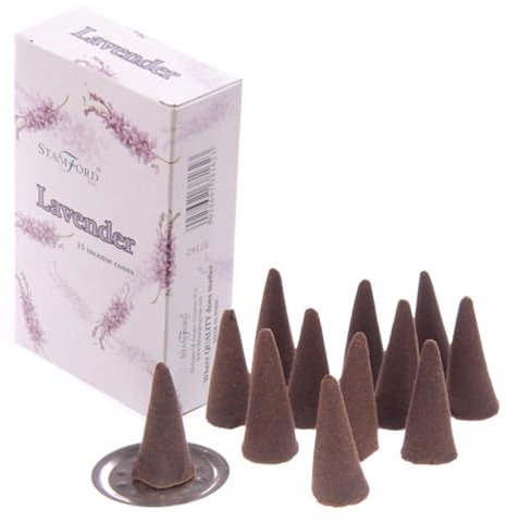 Stamford Lavender Incense Cones, Multi-Colour