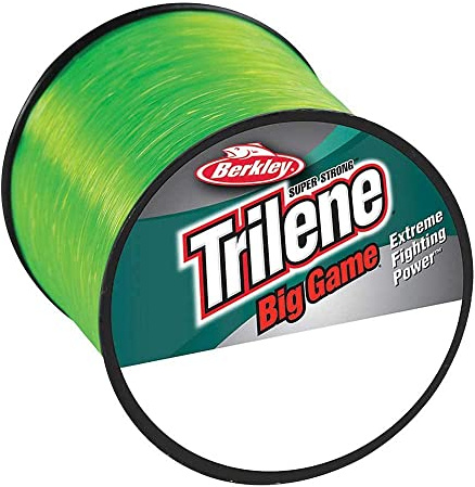 Berkley Trilene Big Game Monofile Angelschnur, 20LB | 9kg, 600m, Solar