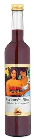 Dr. Jacob’s Granatapfel-Elixier vegan 500 ml I unverfälscht fruchtig-herber Granatapfel-Geschmack I 25 Portionen