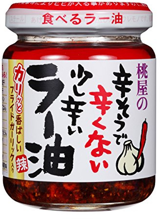 Momoya Taberu La Yu Spicy Chili Oil, 110 gram
