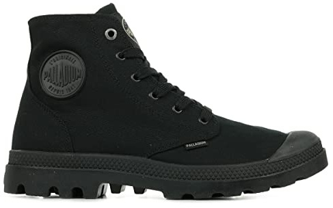 Palladium Pampa Monochrome, Stivali Sneaker Unisex - Adulto, Nero (001), 42 EU