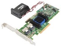 Adaptec 6805tq – Contrôleur Raid (SAS, SATA, PCI Express x8, Half-Height (Low-Profile), 0, 1, 5, 6, 10, 50, 60, 1e, 5EE, 512 MB, DDR2)