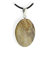 Budawi® Fossiles versteinertes Holz als Anhänger Kettenanhänger Edelstein Hals Schmuck 925er Sterlingsilber