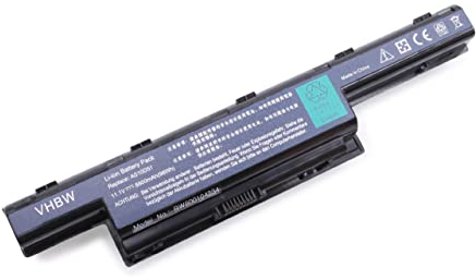 vhbw Li-Ion Batteria 8800mAh (11.1V) compatibile con Notebook Laptop Packard Bell EasyNote TK85, TM81, TM82, TM83, TM85 sostituisce AS10D31, BT.00603.11, LC.BTP00.127.