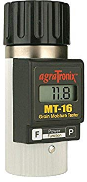 Agratronix MT-16 Portable Grain Moisture Tester with Digital Meter Display