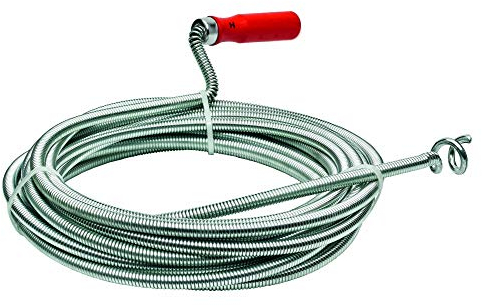CFH 51820 Spirale de nettoyage pour tuyaux de canalisation avec foret de retour Longueur 7 m Ø 25 mm