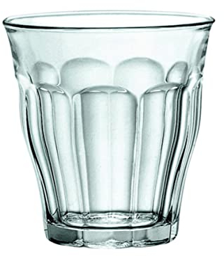 Duralex Picardie Trinkbecher, 220 ml, 6 Stück (1er Pack)