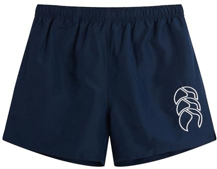 Canterbury Men's Tactic Rugby Shorts | Internal Drawstring & Pockets | Gym/Training Short Leisure Shorts, Navy, M