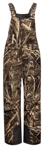 Arctix Kids Insulated Snow Bib Overalls, Realtree Max-5 Camo, Medium