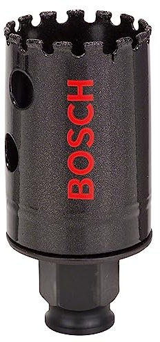 Bosch Professional 1x Sierra de Corona de Diamante Diamond for Hard Ceramics (para baldosas más duras, Ø 35 mm, Accesorios Taladros de Impacto Rotativos)