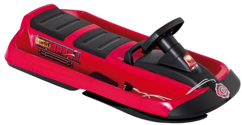 Hamax Kinder Rodelschlitten SNO Fire Doppelsitzer, rot/schwarz, 109x55,5x18,5