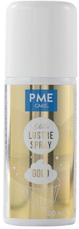 PME Edible Lustre Spray Gold 100 ml