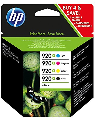 HP 920XL (C2N92AE) Multipack Original Druckerpatronen 1xSchwarz