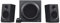 Logitech Z333 2.1 Lautsprecher-System mit Subwoofer, Satter Bass, 80 Watt Spitzenleistung, 3.5mm & Cinch-Eingänge, Multi Device, Steuergerät, EU Stecker, PC/PS4/Xbox/TV/Smartphone/Tablet - Schwarz