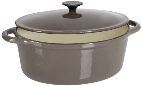 Crealys Cocotte Ovalada, 4 l