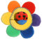 Trullala Spieluhr, Musikspieluhr Motiv: Blume, 20 cm, bunt