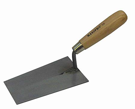 Nespoli Cazzuolino Punta Quadra Manico Legno Fsc 14cm