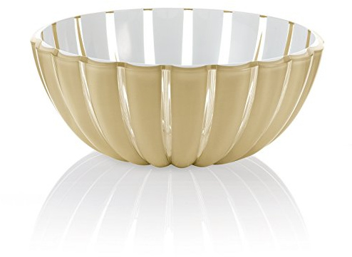 Guzzini Contenitore XL Grace, Sabbia, Ø29.8 x h11.5 cm