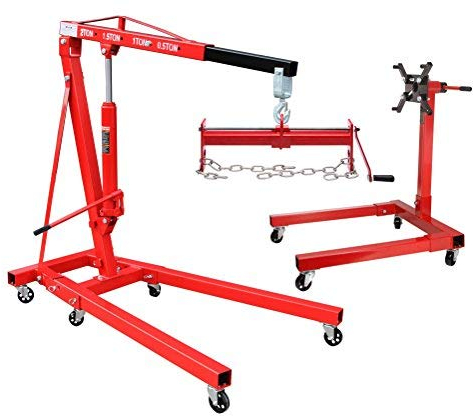 2000 KG Werkstattkran + Balancierer Motorständer