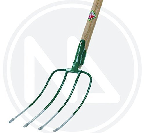 FOURCHE 4 dents en acier galvanisé avec poignée 135 cm PAPILLON Made in Italy