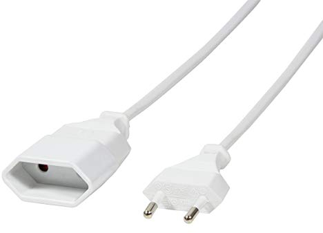 LogiLink Nätförlängningskabel Euro CEE Vit