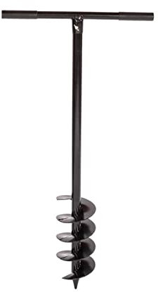 Oypla Post Hole Fence Manual Hand Drill Digger Earth Auger 150mm 6 Diameter