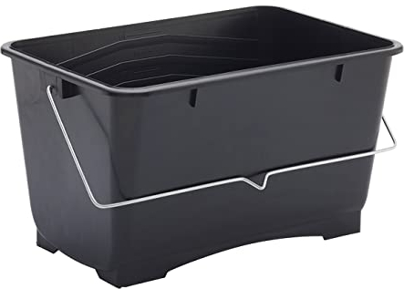 ProDec Seau de Taille Moyenne 10 litres en Plastique 100% recyclé avec Anse en métal pour Tous Types de Peinture et Colle, Rouleaux Jusqu’à 225 mm Seau de Peinture
