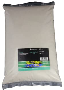 Silbermann Ocean White Sand, Bodengrund in verschiedenen Körnungen und Größen (5 kg fein)
