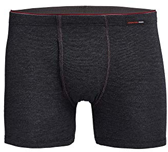 con-ta Conta Thermo Kurze Hose mit Eingriff, Boxershorts für Herren, wärmende Thermounterwäsche mit natürlicher Baumwolle, Herrenbekleidung, Größe: 6/L