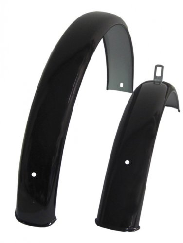 Diverse Unisex – Erwachsene Schutzblechset-2255912500 Schutzblechset, schwarz, One Size