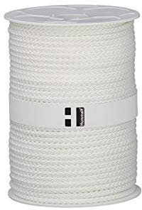 Hummelt Universalseil Polyesterseil 6mm 100m weiß auf Rolle