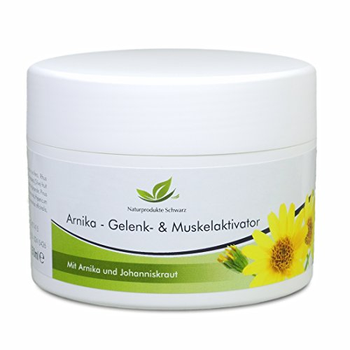 Naturprodukte Schwarz – Arnika Salbe Gelenk- und Muskelaktivator, 100ml