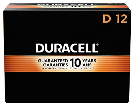 Duracell CopperTop D Batteries