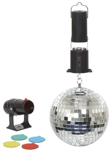 Kit Boule à Facettes 15cm avec Moteur et Éclairage - Cheetah G007BA