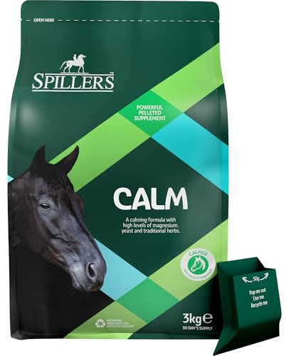 SPILLERS Calm Horse Supplement Horse Calmer with Magnesium for Horses and Ponies, Ideal for Nervous or Excitable Equines - 30 Day Supply Supplements - 3 kg
