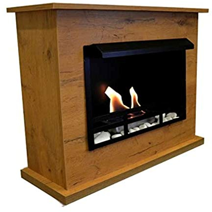 Ethanol und Gelkamin Kamin Modell Yvon Deluxe - Betrieb mit Brenngel oder Bio-Ethanol